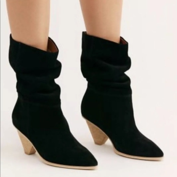 Jeffrey Campbell Slouchy Boot Suede Point Toe 9 - Picture 3 of 8